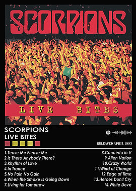 Scorpions Live Bites Album Cover