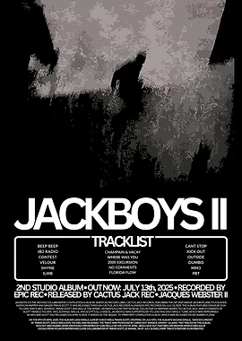 TRAVIS SCOTT JACKBOYS 2 Album Cover