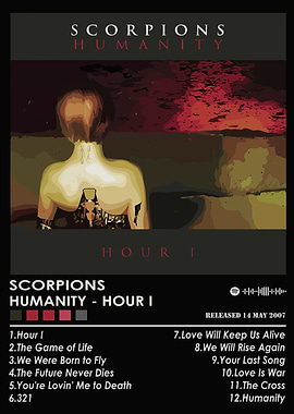 Scorpions Humanity - Hour I Album Cover