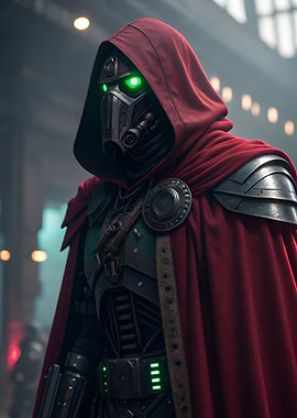 Tech Priest in Red Hood