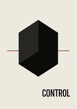 Control Game Minimalist Poster
