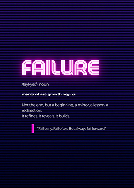 Failure is Growth Begins