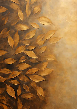 Golden Leaves Vintage