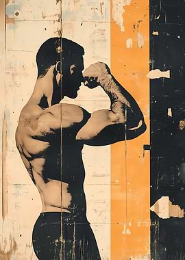 Iron Will – Vintage Strength Poster