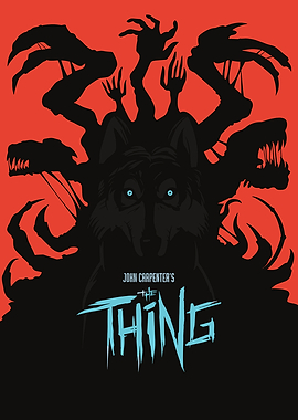 The Thing Movie Poster Art