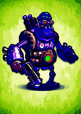 Steamworld heist Character game