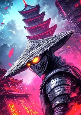 Cyberpunk Ninja Pagoda