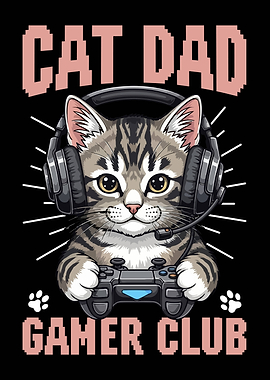 Cat Dad Gamer Club