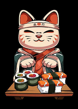 Sushi Cat Chef