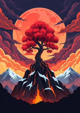 Volcano Tree