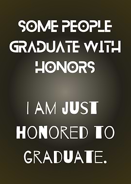 Graduation Honor Text Art
