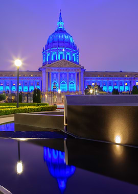 San Francisco City Hall at Night