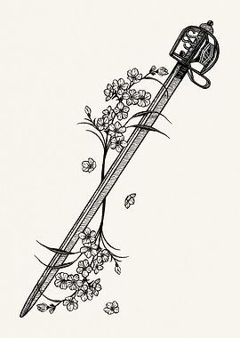 Sword and Forget-Me-Nots