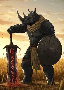 Armored Rhino Warrior Field