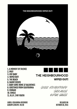 The Neighbourhood - Wiped Out! Album Art