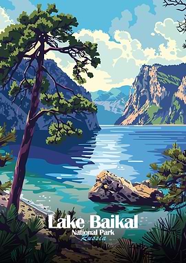 Lake Baikal National Park Russia