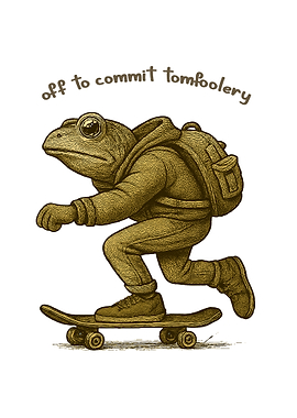 Frog on Skateboard: Tomfoolery Adventure