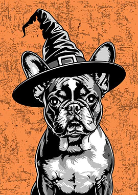 Halloween French bulldog