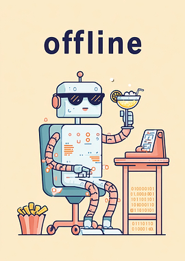 Offline Robot Relaxation