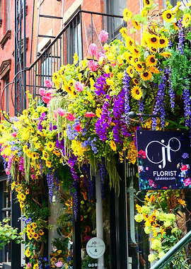 Florist shop at New York