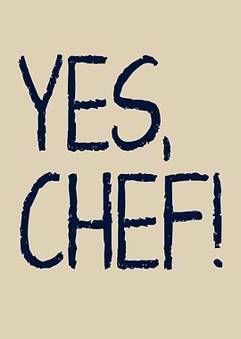 Yes, Chef! Text Art