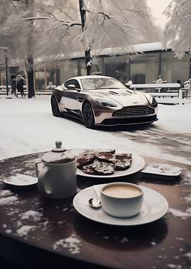 Aston Martin Coffee Winter