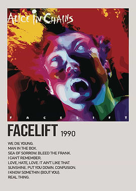 Alice in Chains Facelift Album