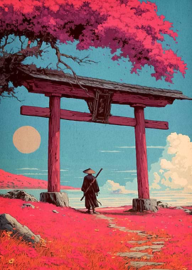 Samurai Cherry Blossoms