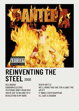 Pantera Reinventing the Steel Album