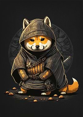 Shiba Samurai Warrior