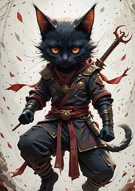 Ninja Cat Warrior