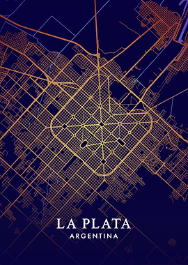 La Plata City Map