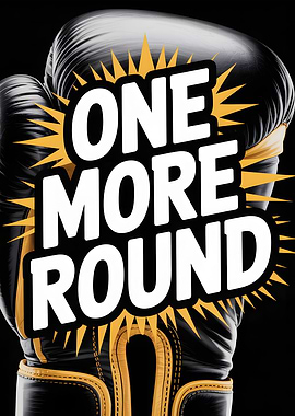 One More Round Boxing Glove