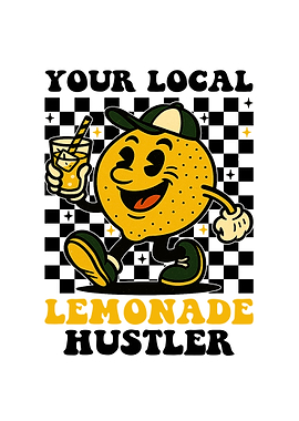 Your Local Lemonade Hustler Cartoon
