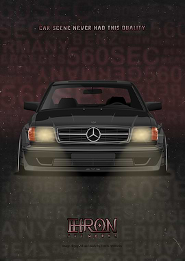 Mercedes Benz 560 SEC AMG