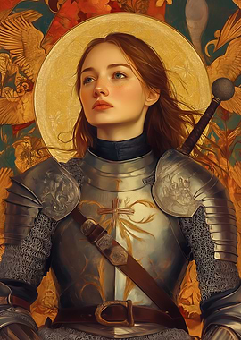 Joan of Arc - Maid of Orleans Portrait
