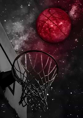 Basketball Hoop and Cosmic Ball