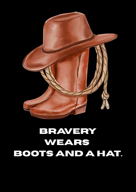 Bravery Wears Boots and a Hat