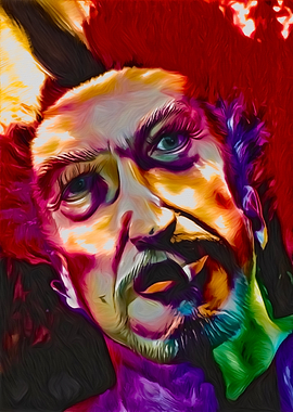 Colorful Portrait of a Man