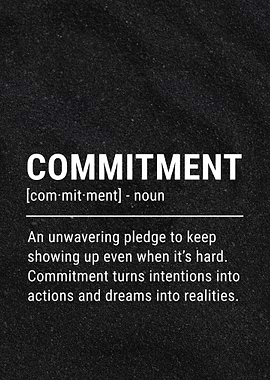 Commitment Definition