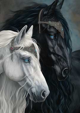 Horses with Jewels