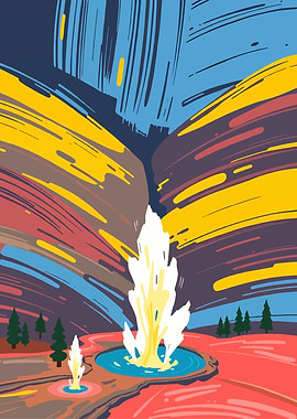 Yellowstone Geyser Pop