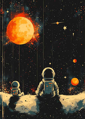 Astronauts on a Distant Planet