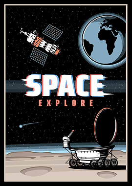 Space Exploration Poster