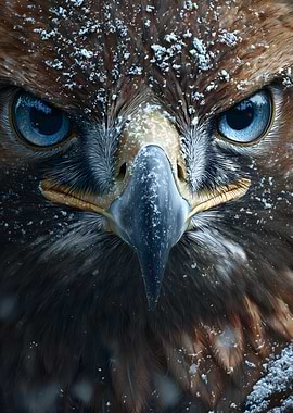 Intense Eagle Portrait