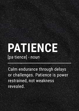 Patience Definition