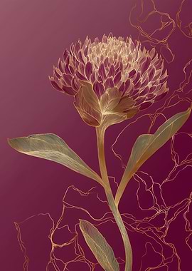 Golden Chrysanthemum