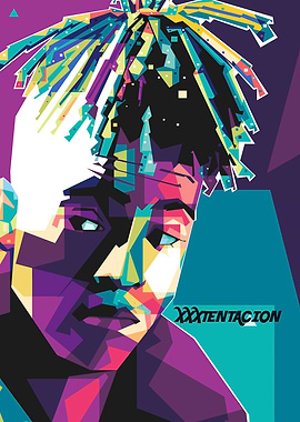 XXXTentacion Pop Art Portrait