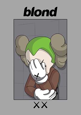 Blond Album Cover KAWS