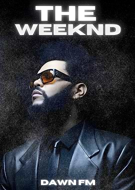 The Weeknd - Dawn FM Album Cover